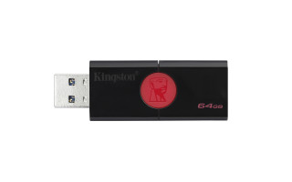 Kingston 64GB USB3.0 Fekete (DT106/64GB) Flash Drive PC