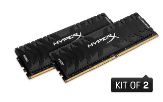 Kingston 32GB/3333MHz DDR-4 HyperX Predator XMP (Kit! 2db 16GB) (HX433C16PB3K2/32) memória PC