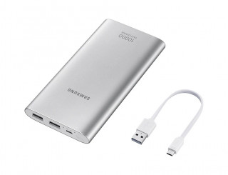 Samsung OSAM-EB-P1100BSEG 10.000mA Micro USB ezüst power bank Mobil