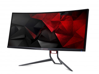 Acer 34" Predator X34P IPS LED HDMI DisplayPort G-Sync multimédiás ívelt gamer monitor PC