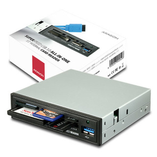 Axagon CRI-S3 USB 3.0 SD/microSD/MS/CF/XD belso kártyaolvasó PC