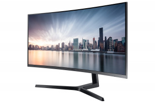 Samsung 34" C34H890WJU LED WQHD HDMI Display port ívelt kijelzős monitor PC