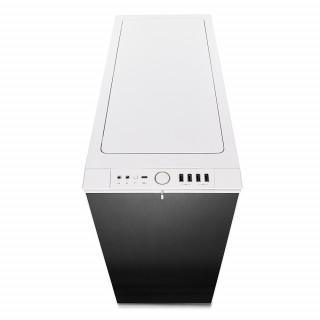 Fractal Design Define R6 USB-C TG Fehér ablakos (Táp nélküli) E-ATX ház PC