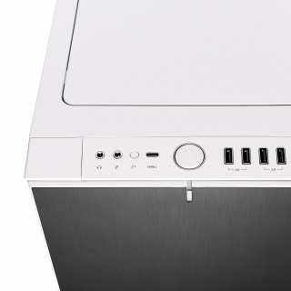 Fractal Design Define R6 USB-C TG Fehér ablakos (Táp nélküli) E-ATX ház PC