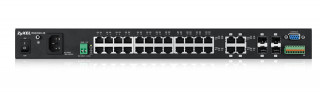 ZyXEL MGS3520-28 24port GbE LAN L2 menedzselhető switch PC