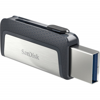 Sandisk 16GB USB3.0/Type-C Dual Drive Fekete-Ezüst (173336) Flash Drive PC