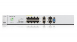 ZyXEL NSW100-10P 8port GbE LAN (180W) PoE 2port GbE SFP L2 cloud menedzselhető switch PC