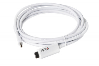 CLUB3D Mini Displayport - HDMI 2.0 3m adapter kábel PC