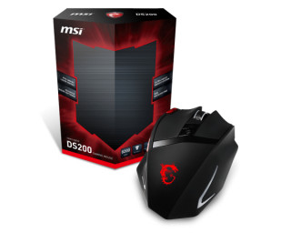 MSI Interceptor DS200 fekete lézer Gamer egér PC