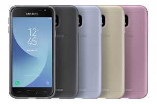 Samsung Galaxy J3 -2017- hátlap, Fekete Mobil