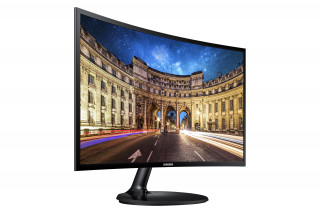 Samsung 23,5" C24F390FHU LED HDMI ívelt kijelzős monitor PC