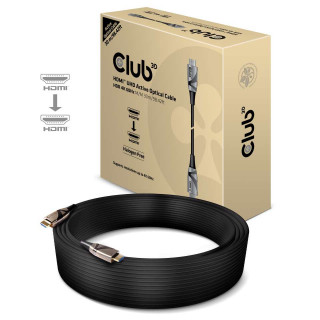 CLUB3D HDMI 2.0 - HDMI 2.0 30m HDR 4K60Hz aktív optikai kábel PC