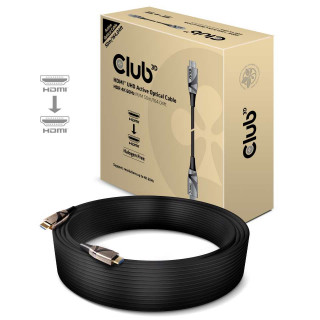 CLUB3D HDMI 2.0 - HDMI 2.0 50m HDR 4K60Hz aktív optikai kábel PC