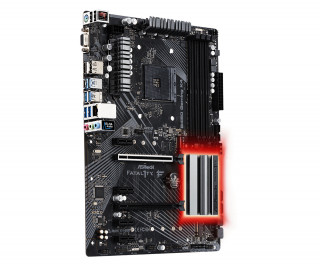 ASRock B450 GAMING K4 AMD B450 SocketAM4 ATX alaplap PC