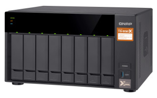 8-Bay NAS, AL324 64-bit quad-core 1.7GHz, 8GB DDR4 SODIMM RAM (1 x 8GB, max 16GB PC