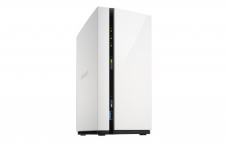 2-bay NAS, ARM Quad-core 1.4GHz, 1GB DDR4 RAM, 3.5" SATA HDDs, 1xUSB3.0, 2xUSB2. PC