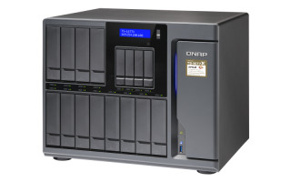 16-Bay NAS, AMD Ryzen 3 1200 4-core 3.1GHz (max 3.4GHz), 4GB DDR4 RAM (max 64GB PC