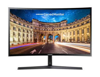 Samsung Ívelt LED 27", 16:9, VA panel, 1800R, CF390, 1920x1080, VESA 75x75, fény PC