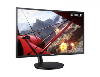 Samsung Ívelt LED 27", 144 Hz, Super Arena Gaming UX, 16:9, VA panel, 1800R, 192 PC