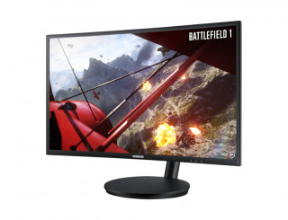 Samsung Ívelt LED 27", 144 Hz, Super Arena Gaming UX, 16:9, VA panel, 1800R, 192 PC