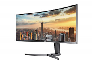 Samsung Ívelt LED 43,4", 120 Hz, 32:10, VA panel, 1800R, 3840x1200, VESA 100x100 PC