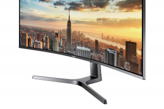 Samsung Ívelt LED 43,4", 120 Hz, 32:10, VA panel, 1800R, 3840x1200, VESA 100x100 PC