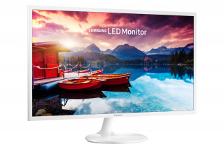 Samsung LED 31.5", 16:9, VA panel, SF351, 1920x1080, fényes fehér / kerek talp PC