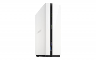 1-bay NAS, ARM Quad-core 1.4GHz, 1GB DDR4 RAM, 3.5" SATA HDDs, 1xUSB3.0, 2xUSB2. PC