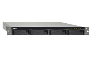 4-Bay quad-core 1.7 GHz rackmount NAS with 250W redundant PSU, 2GB DDR4 UDIMM RA PC