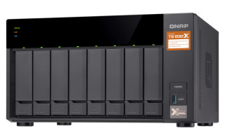 8-Bay NAS, AL324 64-bit quad-core 1.7GHz, 2GB DDR4 SODIMM RAM (1 x 2GB, max 16GB PC