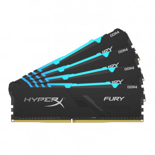 Kingston 64GB/3200MHz DDR-4 HyperX Predator RGB XMP (Kit! 4db 16GB) (HX432C16PB3AK4/64) memória PC