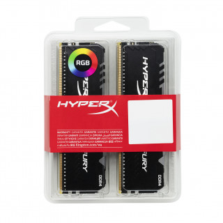 Kingston 64GB/3200MHz DDR-4 HyperX Predator RGB XMP (Kit! 4db 16GB) (HX432C16PB3AK4/64) memória PC