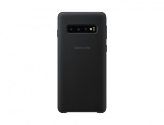 Samsung EF-PG973TBEG Galaxy S10 fekete szilikon védőtok Mobil