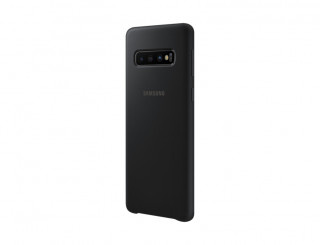 Samsung EF-PG973TBEG Galaxy S10 fekete szilikon védőtok Mobil