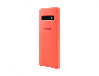 Samsung EF-PG973THEG Galaxy S10 bogyórózsaszín szilikon védőtok Mobil