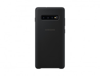 Samsung EF-PG975TBEG Galaxy S10+ fekete szilikon védőtok Mobil