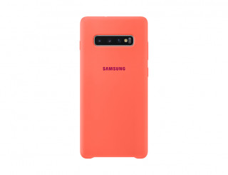 Samsung EF-PG975THEG Galaxy S10+ bogyórózsaszín szilikon védőtok Mobil