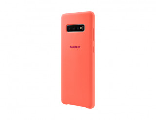 Samsung EF-PG975THEG Galaxy S10+ bogyórózsaszín szilikon védőtok Mobil