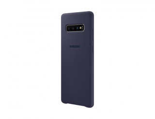 Samsung EF-PG975TNEG Galaxy S10+ sötétkék szilikon védőtok Mobil