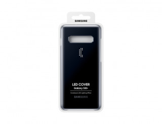 Samsung EF-KG975CBEG Galaxy S10+ fekete LED cover hátlap Mobil