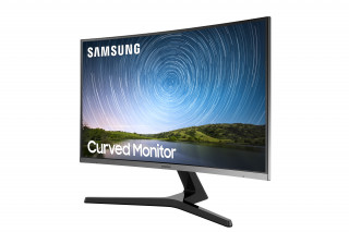 Samsung 26,9" C27R500FHU LED HDMI ívelt kijelzős kékes sötétszürke monitor PC