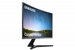 Samsung 26,9" C27R500FHU LED HDMI ívelt kijelzős kékes sötétszürke monitor PC