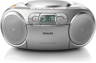 Philips AZ127 hordozható CD-s rádió Audio