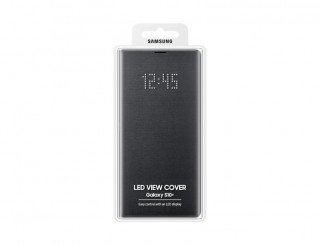 Samsung EF-NG975PBEG Galaxy S10+ fekete LED view tok Mobil