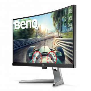 BenQ monitor 35" - EX3501R (VA, 21:9, 3440x1440, 100% sRGB, 4ms, 2xHDMI, DP, USB3, USB-C, 100Hz) Freesync PC