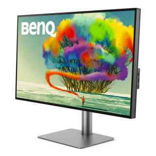 BenQ monitor 27" - PD2720U (IPS, 16:9, 3840x2160, 100%sRGB/REC709, DP, HDMI, USB) HDR10, Speaker, HAS, Pivot PC