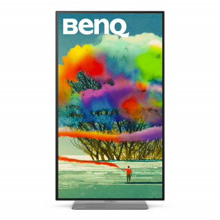 BenQ monitor 27" - PD2720U (IPS, 16:9, 3840x2160, 100%sRGB/REC709, DP, HDMI, USB) HDR10, Speaker, HAS, Pivot PC