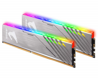 Gigabyte Memória Desktop - 16GB Kit DDR4 AORUS RGB (2x8GB, 3200Mhz, hűtőbordás) PC