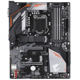 Gigabyte Alaplap - Intel H370 AORUS GAMING 3 WIFI S1151 (H370, 4xDDR4 2666MHz, 2xPCI-E, RAID, 6xSATA3, M.2, 6xUSB2.0) PC