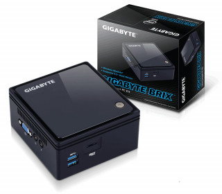 Gigabyte Mini PC - BRIX GB-BACE-3000 (Celeron N3000, Max: 8GB DDR3, RJ45, WiFi, HDMI/VGA, USB3.0, BT) PC